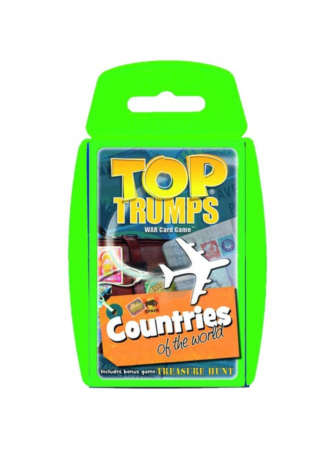 Top Trumps Card Game Countries of The World - Family Games for Kids and Adults - Learning Games - Kids Card Games for 2 Players and More - Kid War Games - Card Wars - for 6 Plus Kids - Image 1
